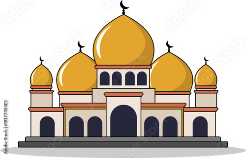 Islamic Mosque Illustration