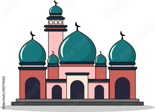 Islamic Mosque Illustration