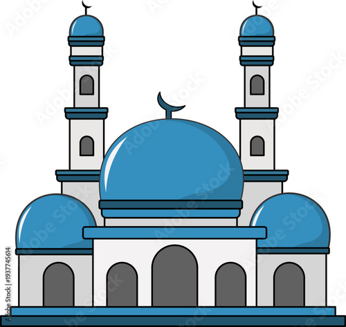 Islamic Mosque Illustration
