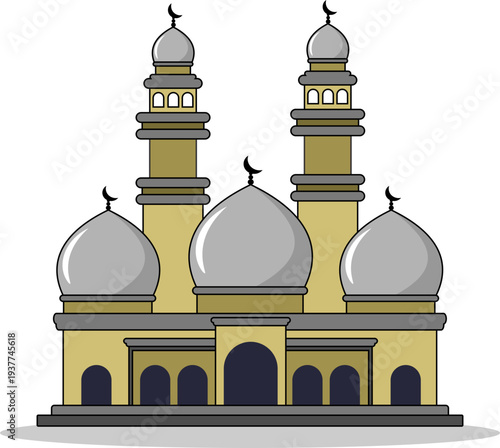 Islamic Mosque Illustration
