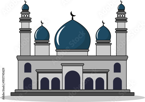 Islamic Mosque Illustration