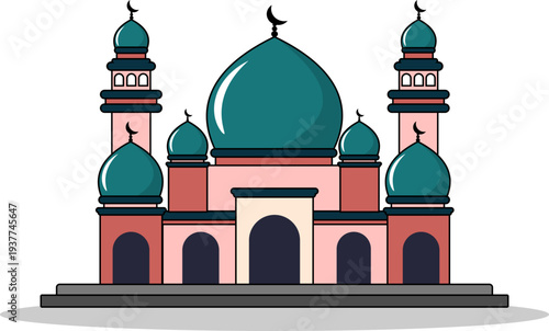 Islamic Mosque Illustration