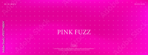 Neon fuchsia glow gradient background for social media. Aesthetic blur wallpaper. Vector illustration