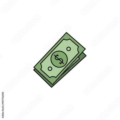 Dollar Bills vector illustration