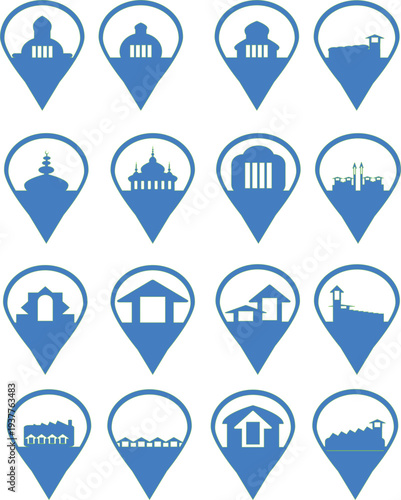 Location ICON  Set