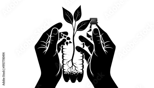 vector illustration of a  plant