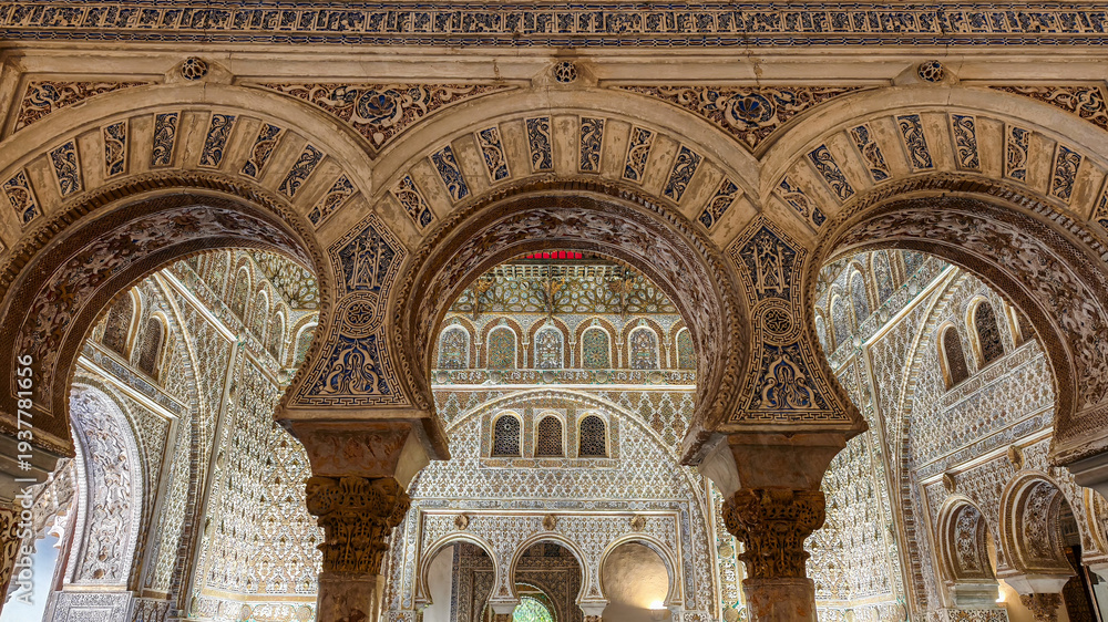 Fototapeta premium The Real Alcazar of Seville Spain
