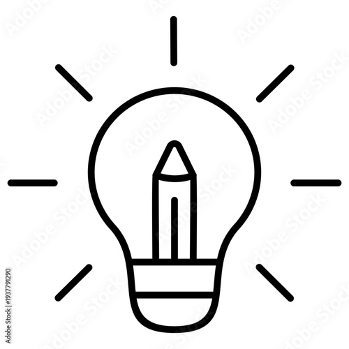 Sales Page Outline Icon Illustration Vector