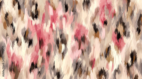 Abstract Animal Print Pattern