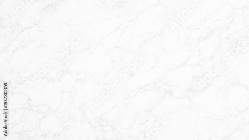 White marble texture with gray veins and patterns for background or design element