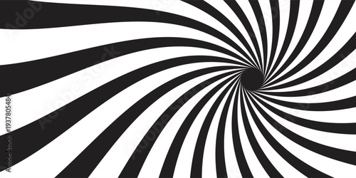 spiral background in black and white color . illusion colorful wallpaper vector abstract pattern,Print