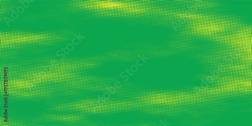 vector Green halftone dots background, yellow to lime gradient pattern, smooth color transition, modern design eps10