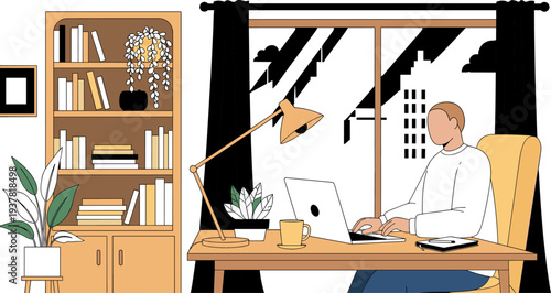 artist at work