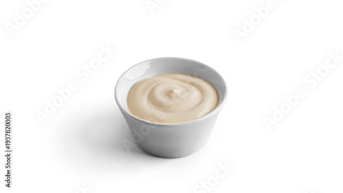 Mayonnaise isolated on a white background. High quality photo