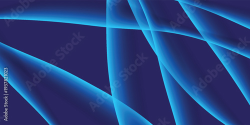 Digital deep blue ocean gradient wallpaper. Abstract deep dark navy underwater background.  background illustration