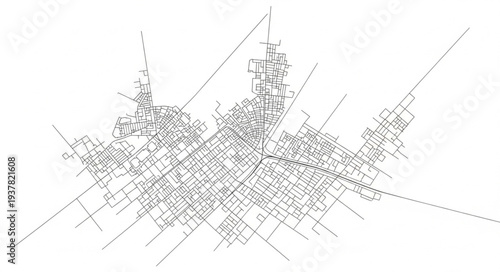 Black Maple Leaf Design Element.