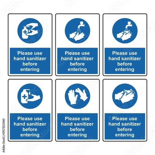 Mandatory Hand Washing Safety Sign