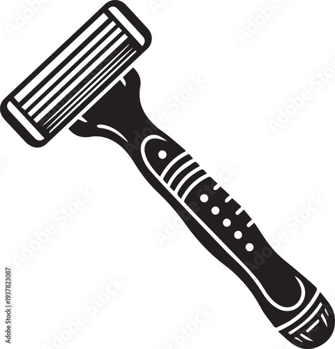  Manual Safety Razor for Personal Grooming Vector Icon