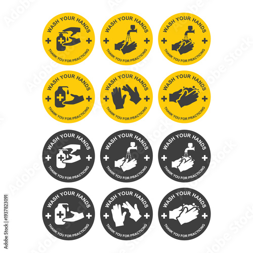 Mandatory Hand Washing Safety Sign