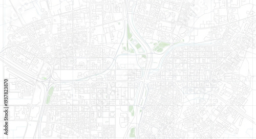 Blueprint Architectural Technical Drawing.