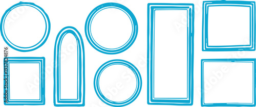 Chalkboard shape pattern for school projects