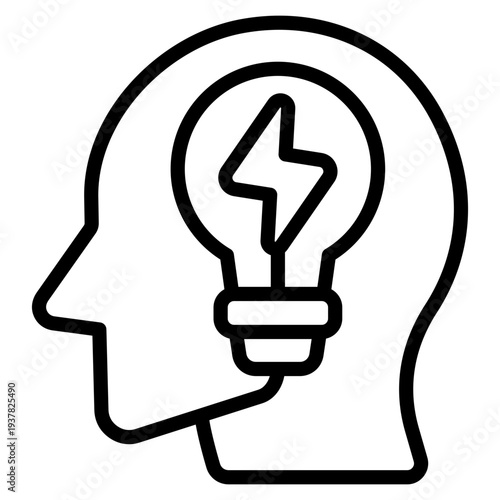 Brain Power Icon