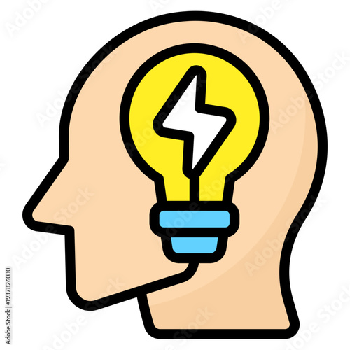 Brain Power Icon