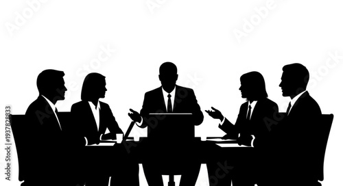 Business Professionals in Meeting Room.