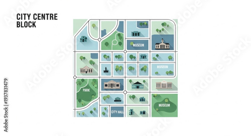 City Centre Block Urban Planning.