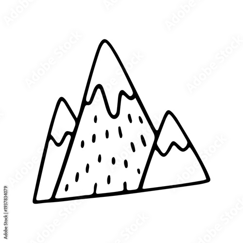 Doodle Mountains Icon