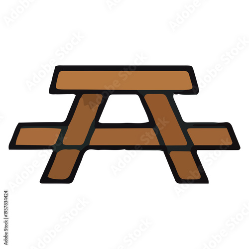 Picnic Table Icon