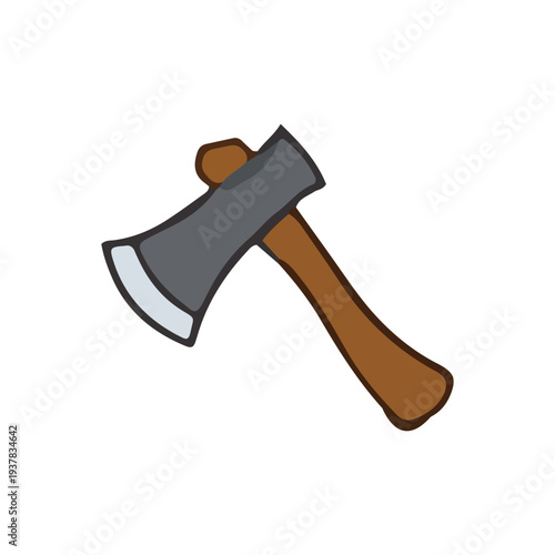 Hand Drawn Axe Icon