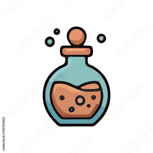 Magic Potion Bottle Icon