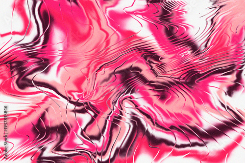 Gradient Glass Abstract Pink and Magenta Fluid Swirl Background