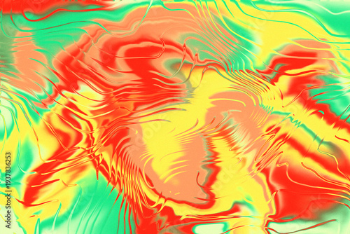 Gradient Glass Vibrant Abstract Fluid Swirls Background