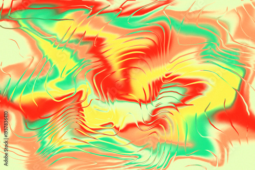 Gradient Glass Vibrant Abstract Liquid Swirl Background