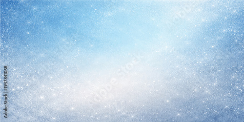 Abstract a celestial sky, awash in ethereal blues and shimmering whites, offering a sense of vastness and serenity. It evokes a feeling of calm and inspires imagination.