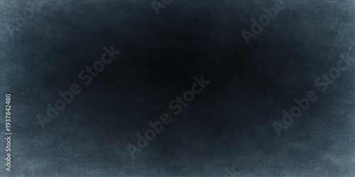 Abstract a captivating textured background in various shades of blue and gray, the central area dramatically darkens to create a sense of mystery.