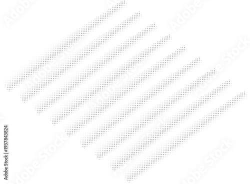 Black And White Abstract Halftone Dot Pattern Background