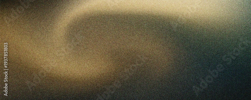 Abstract grainy banner background golden gray yellow black noise texture poster cover header backdrop design