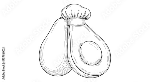 Simple line drawing of boxing gloves.