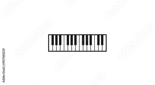 Foto Piano Keyboard Musical Instrument Keys.