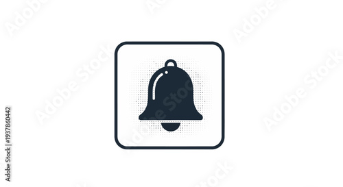 Konstfotografi Notification Bell Icon Symbol.