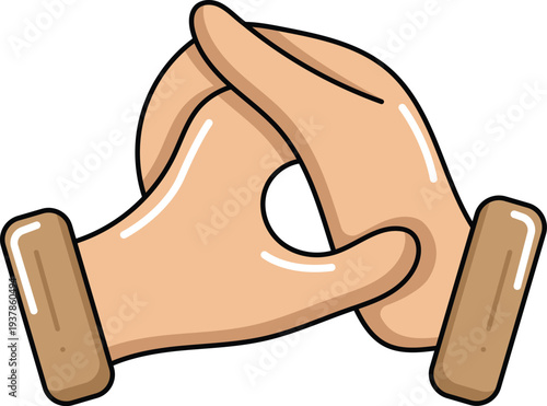 design Cracking Knuckle illustration icon