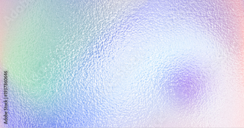 Holographic background with iridescent gradient colors and rainbow light effects, realistic vector backdrop. Silver glass foil texture with shimmer and glossy abstract patterns