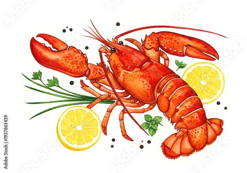 Crimson Crustacean & Citrus