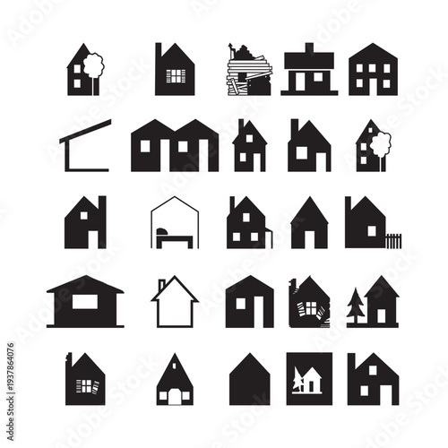 Make a Professional Flat House Logo