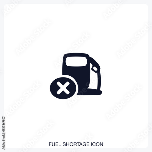 Fuel Shortage Icon