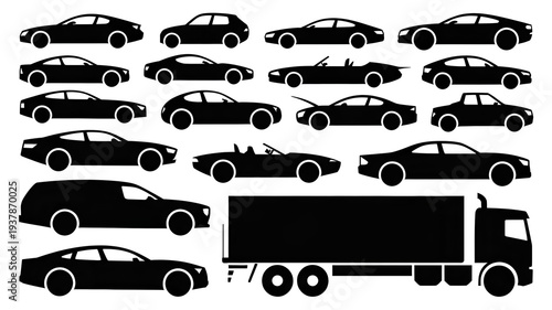 A collection of cars
