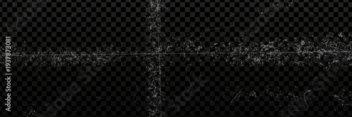 Worn film overlay with scratch lines on paper, faded light leaks and grain, vintage film feel with paper base and scratch marks.